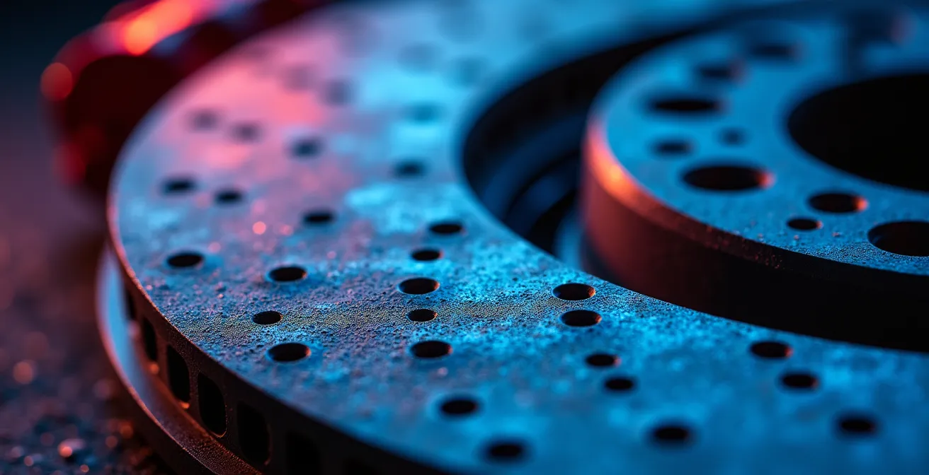 Visualisierung der Bremskurven-Analyse mit Telemetriedaten